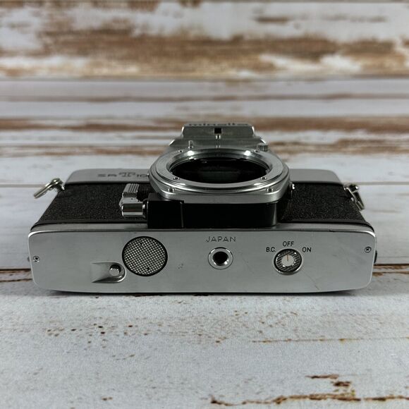 *Parts Only* Minolta Srt 102 silver body 35mm film Camera - Picture 5 of 5